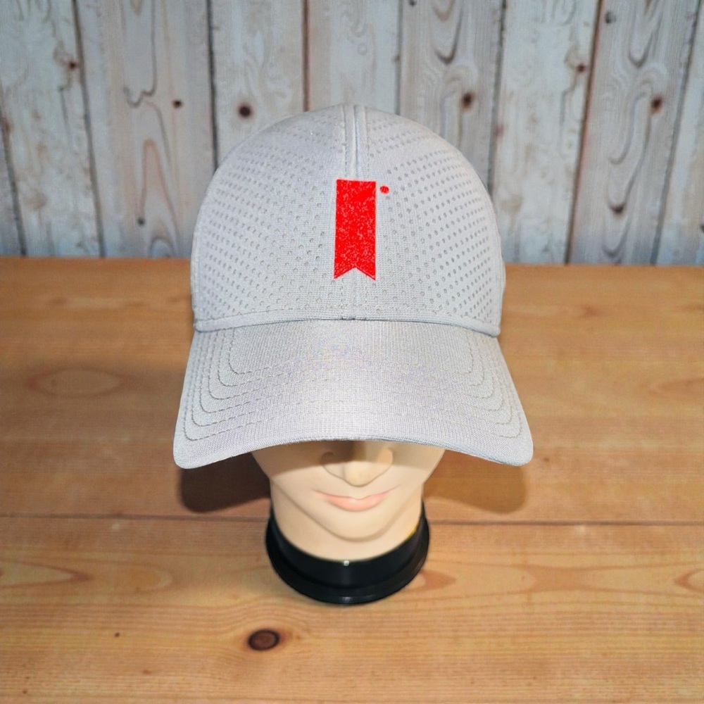 Michelob Ultra Beer Gray Fitted Baseball Hat Cap M/L EIC